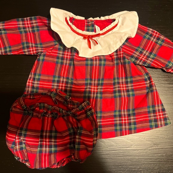 TWO Janie and Jack Christmas/ Holiday Set Outfits, Great for Twins! - Picture 4 of 4